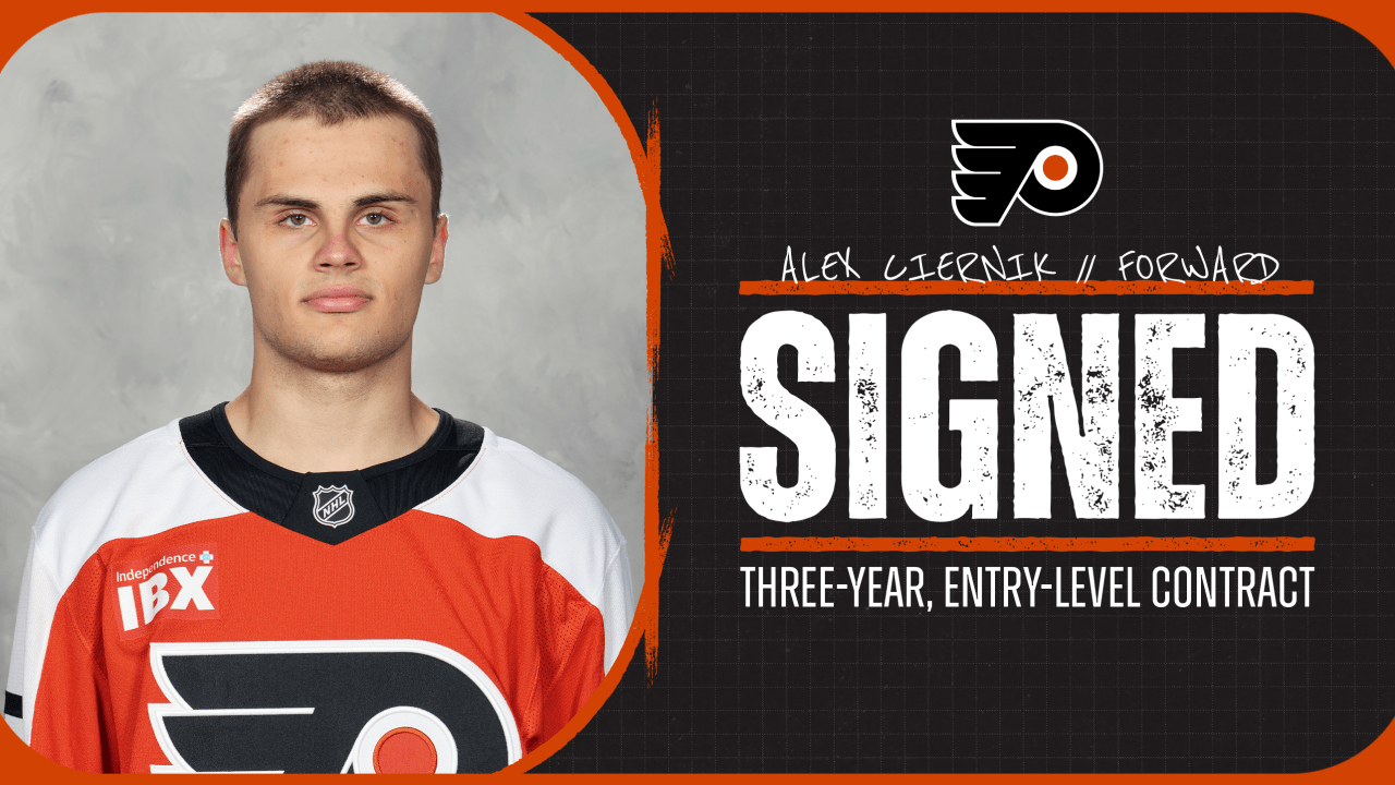 Flyers Sign Alex Ciernik to Entry-Level Contract