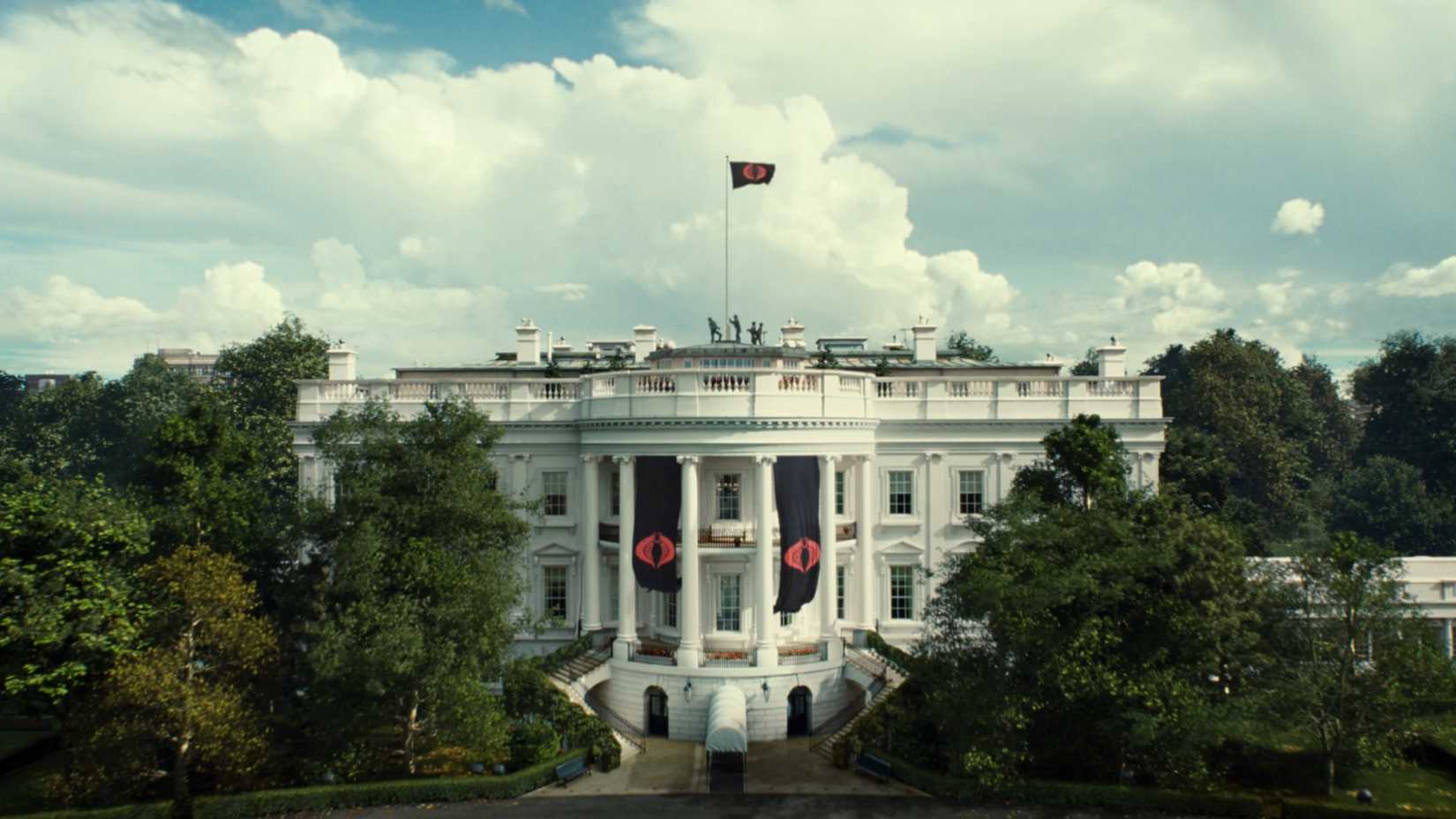 Cobra taking over the White House in G.I. Joe