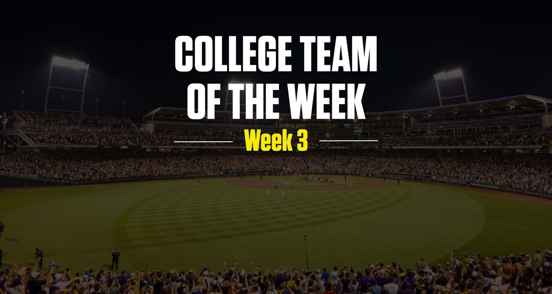 Baseball America 2026 Week 3 College Team Of The Week