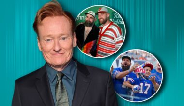 Conan O'Brien Promises Viral Toradol-Fueled Stunt With Kelce Brothers And Bills Mafia