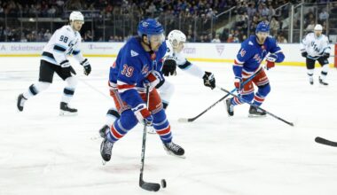 Rangers trading Sam Carrick to Sabres for draft picks as retool continues