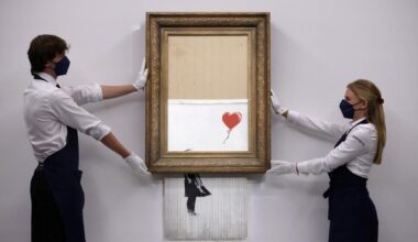 Banksy pictured in only known photos of elusive artist