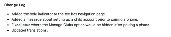 The release notes for Garmin Approach J1 System Software Version 8.09