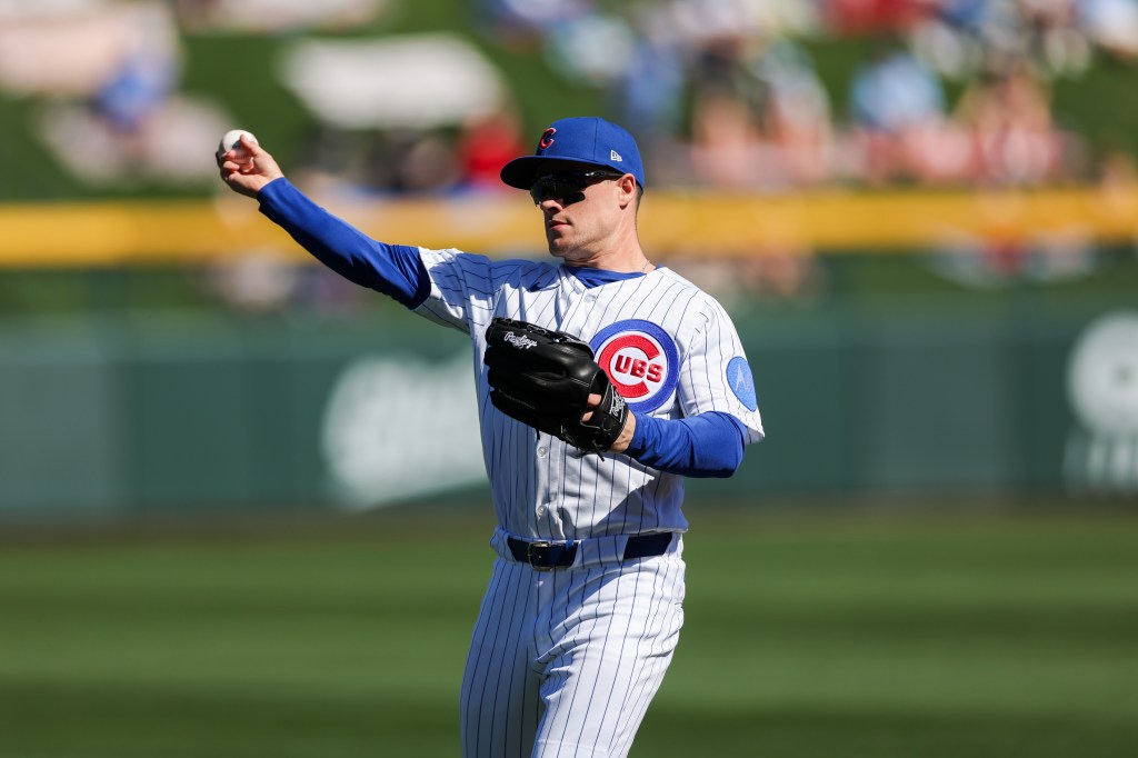 Chicago Cubs' Matt Shaw adds another position: first base