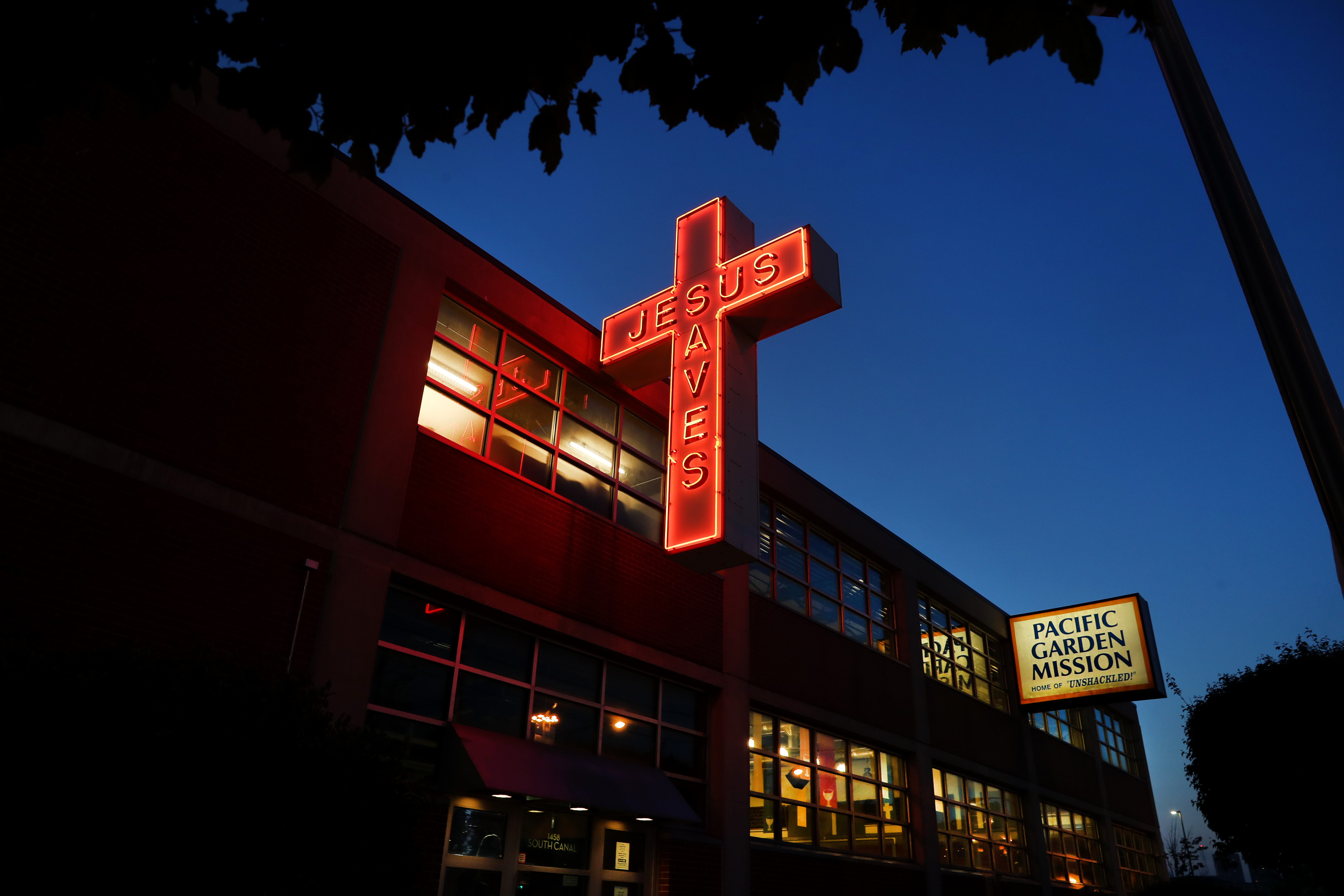 The Pacific Garden Mission, 1458 S. Canal St. in Chicago,...