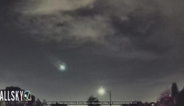 Meteor lights up Northern California skies as AMS confirms 3rd fireball in six days