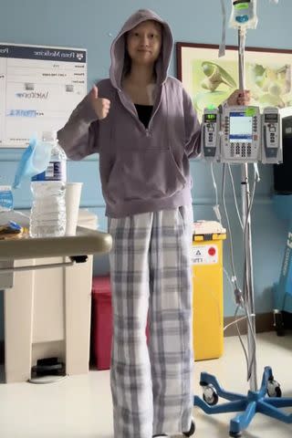 Giahan Tang in the hospitalCredit: Giahan Tang