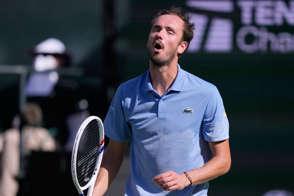 Daniil Medvedev at Indian Wells Open