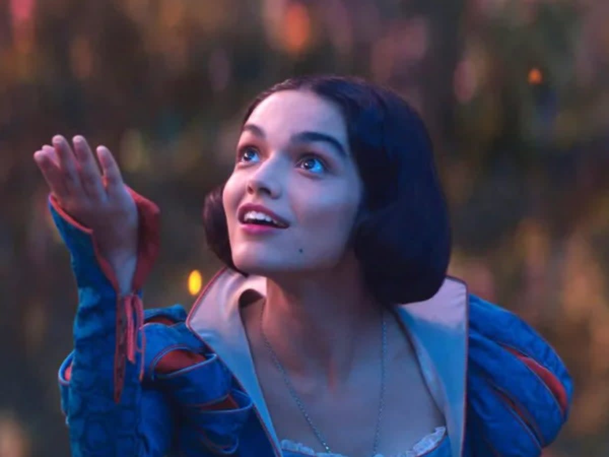 Rachel Zegler in the Disney live-action remake of ‘Snow White’ (Disney)