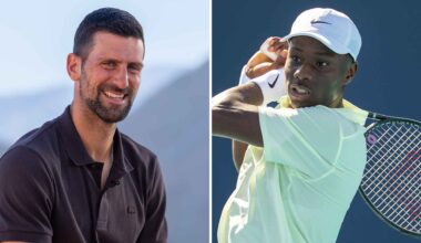 Novak Djokovic won his first ATP Masters 1000 match in 2005 — more than three years before Moise Kouame was born.