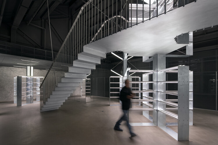 Renovation Project in the Heart of Shanghai’s Historic Area / dongqi Design - Interior Photography, Stairs, Handrail, Steel