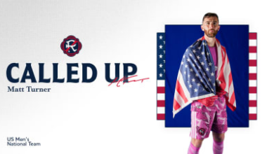 Revolution GK Matt Turner called up to United States Men's National Team