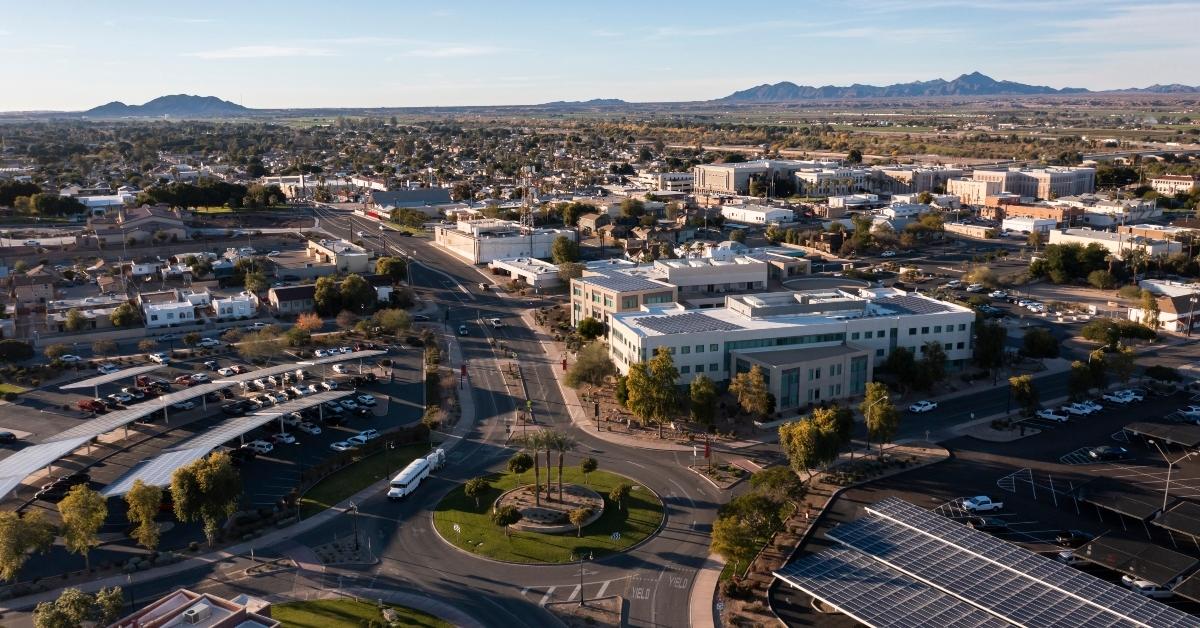 cityscape of yuma arizona