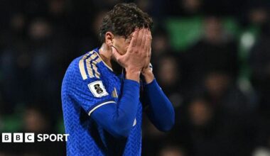 Pio Esposito of Italy disappointment