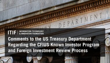 Comments to the US Treasury Department Regarding the CFIUS Known Investor Program and Foreign Investment Review Process | Testimonies & Filings | Mar 20, 2026