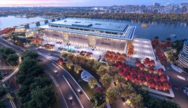 Trump shares renderings of “highly improved” Kennedy Center