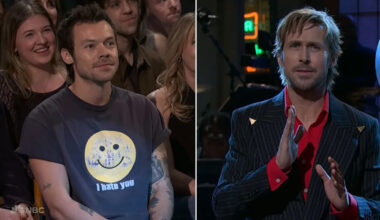 Harry Styles Crashes Ryan Gosling’s ‘SNL’ Opening Monologue