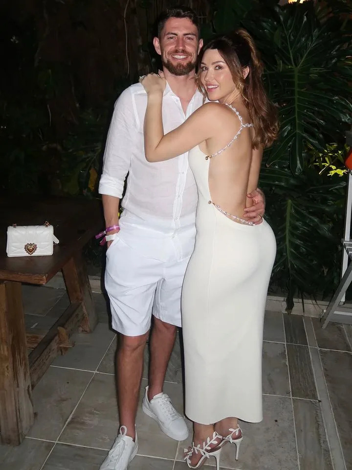 Jorginho and Catherine HardingCredit: Catherine Harding/Instagram