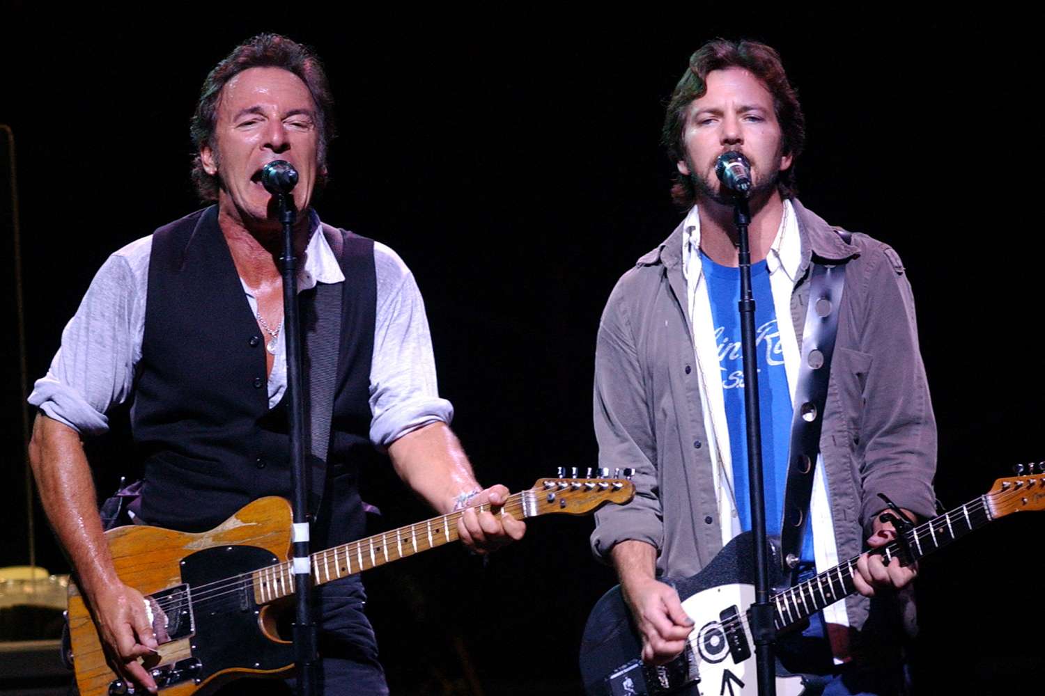 Eddie Vedder was 'terrified' riding horses with Bruce Springsteen