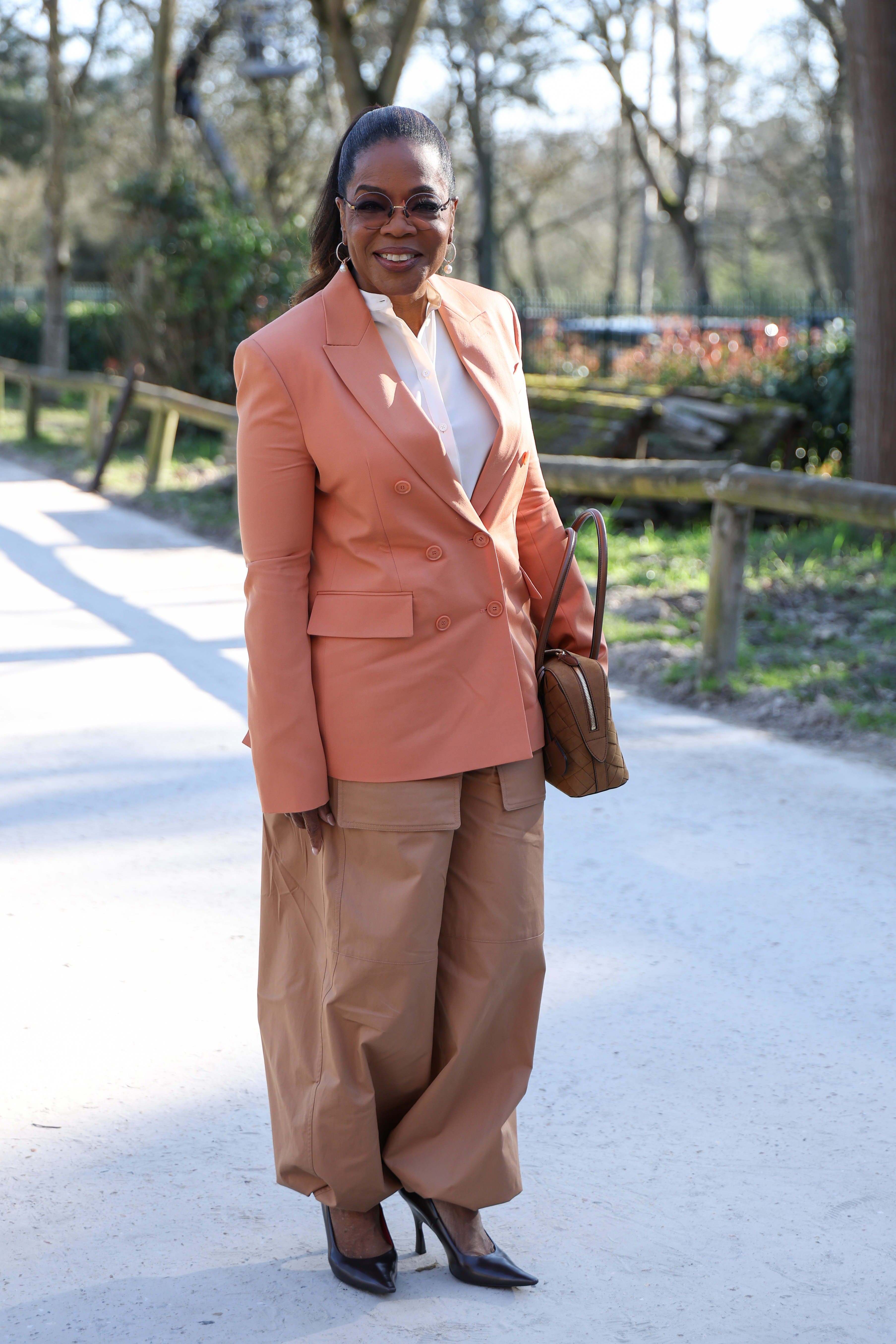 Oprah Winfrey at the Stella McCartney show