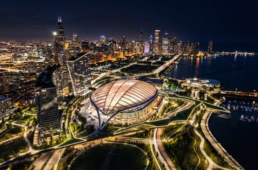 Chicago Bears concept rendering