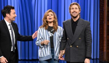 Eva Mendes Makes Rare Appearance with Ryan Gosling to Celebrate Her Birthday on ‘Fallon’ Show | Eva Mendes, Ryan Gosling | Celebrity News and Gossip | Entertainment, Photos and Videos
