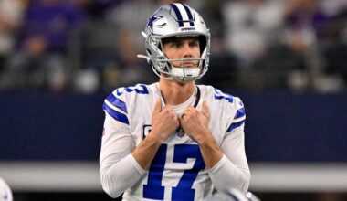 Cowboys K Brandon Aubrey on restricted free agent tender: 'It's not the ideal'