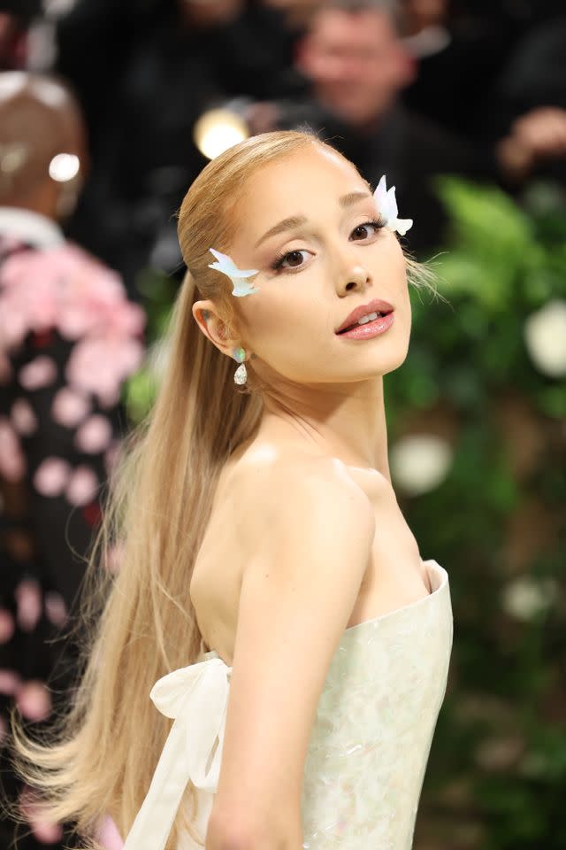 Ariana Grande attends The 2024 Met Gala Celebrating 