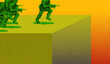 Illustration by David McAllister / Prospect. Source: Murat Nergiz / Alamy