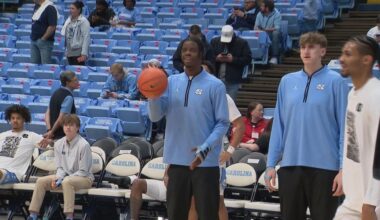 UNC freshman Caleb Wilson out for season after breaking right thumb in practice