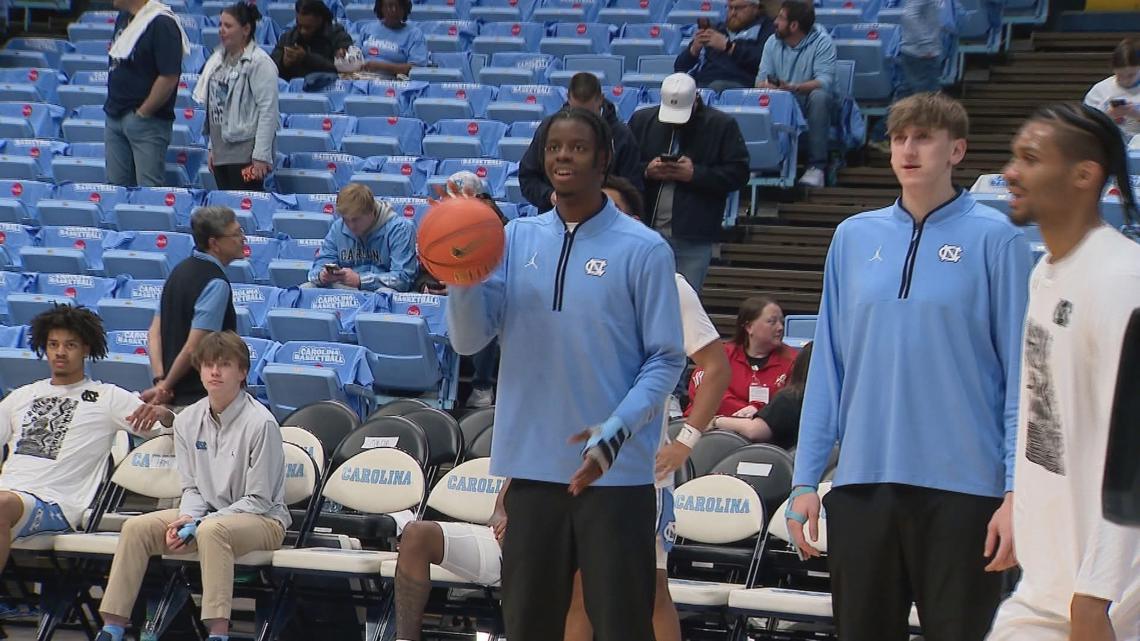 UNC freshman Caleb Wilson out for season after breaking right thumb in practice