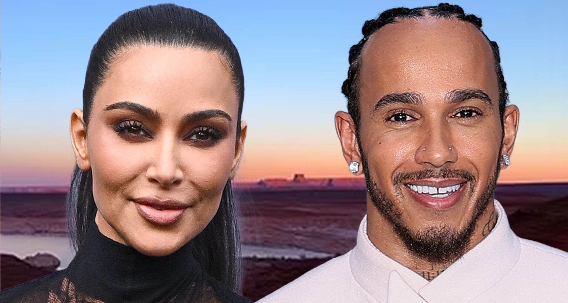 Kim K & Lewis Hamilton Share Photos Of their Romantic Arizona Getaway