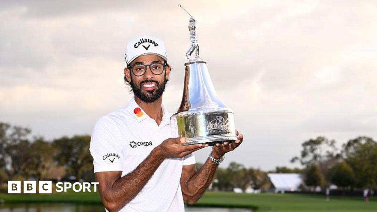 American golfer Akshay Bhatia