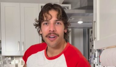 Arnold Schwarzenegger's son Joe Baena cooks to Luis Miguel before bodybuilding debut