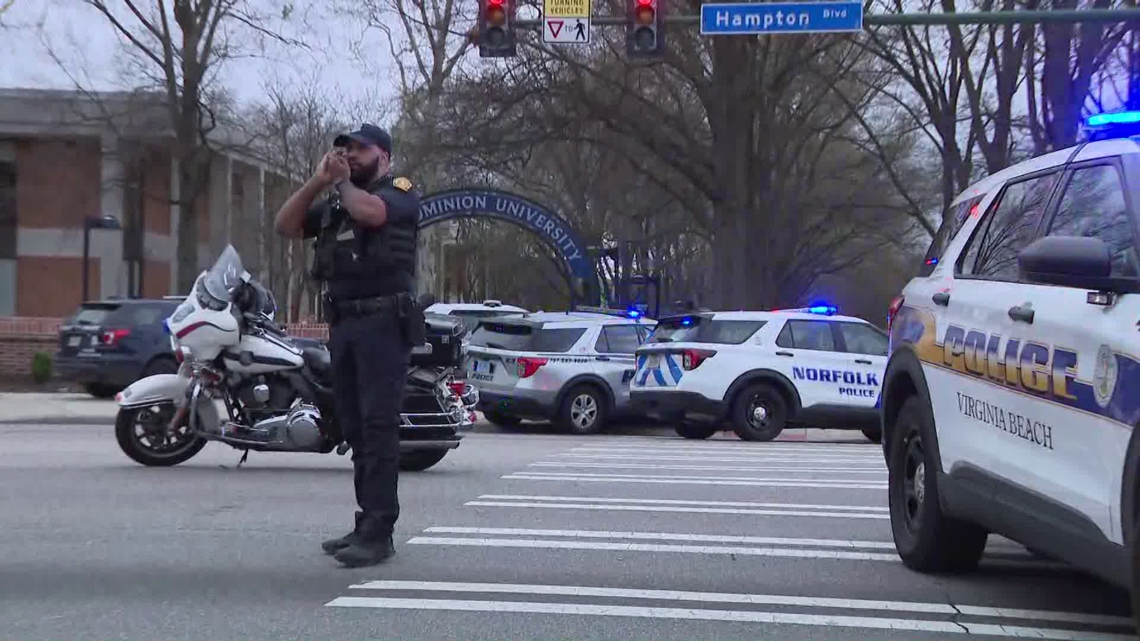 1 killed, 2 injured and shooter dead at Old Dominion University in Virginia