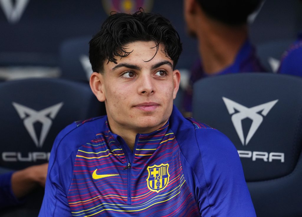 Xavi Espart of FC Barcelona