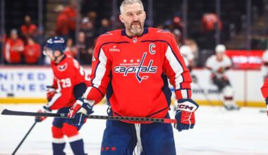 Alex Ovechkin seemingly dismisses 1,000 combined goals’ importance in Russian-language interview: ‘I broke Gretzky’s record, and now, I need to break the record taking into account the playoffs’