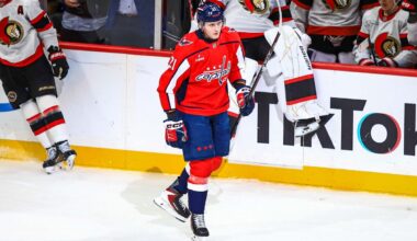 Aliaksei Protas asked and received permission from TJ Oshie to change his goal song to ‘Take Me Home, Country Roads’