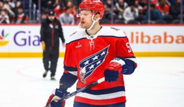 Ethen Frank calls two-year contract extension with Capitals ’emotional’ and ‘really exciting’