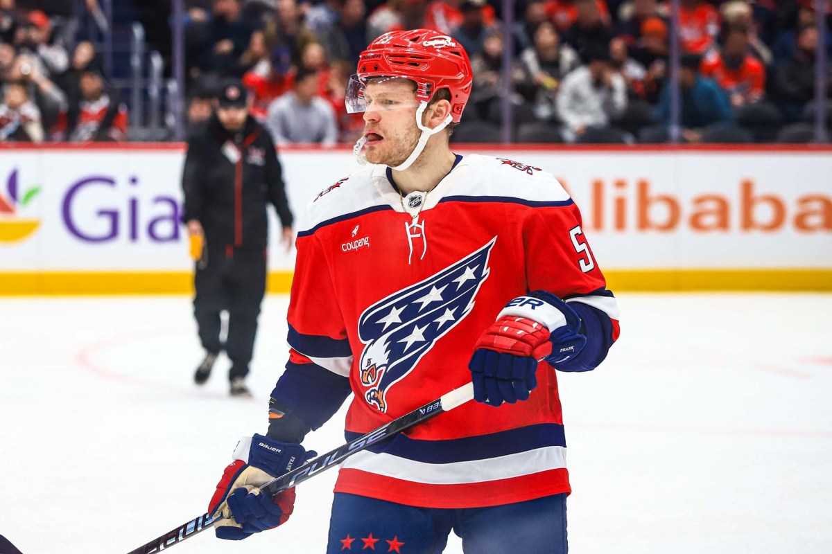 Ethen Frank calls two-year contract extension with Capitals ’emotional’ and ‘really exciting’