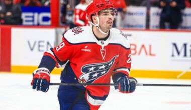 Hendrix Lapierre taking advantage of new opportunity in Capitals’ top-six forward group: ‘His confidence level and his play with the puck, it’s slowly growing’
