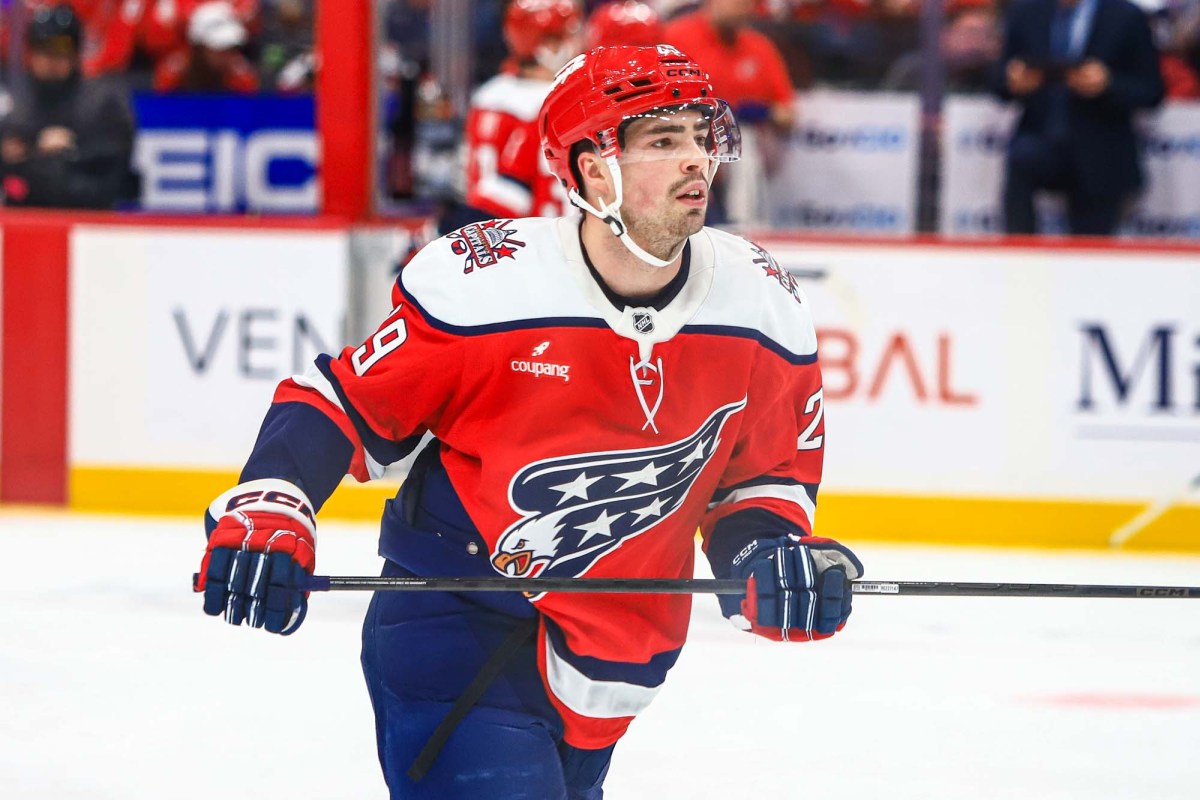 Hendrix Lapierre taking advantage of new opportunity in Capitals’ top-six forward group: ‘His confidence level and his play with the puck, it’s slowly growing’