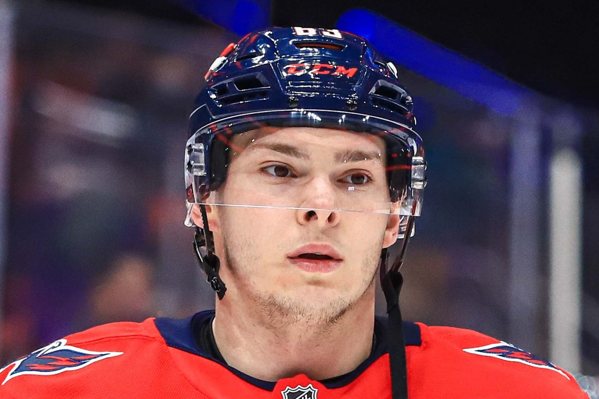 Capitals recall forward Ivan Miroshnichenko from AHL’s Hershey Bears