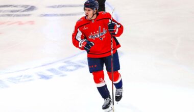 Ryan Leonard becomes first Capitals rookie to score 15 goals in a season since Alex Ovechkin