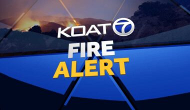 Wildfire prompts Highway 380 closure, RV park evacuations