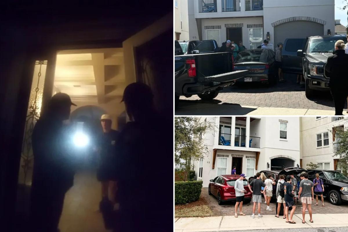 Florida cops put unruly college kids on spring break on blast