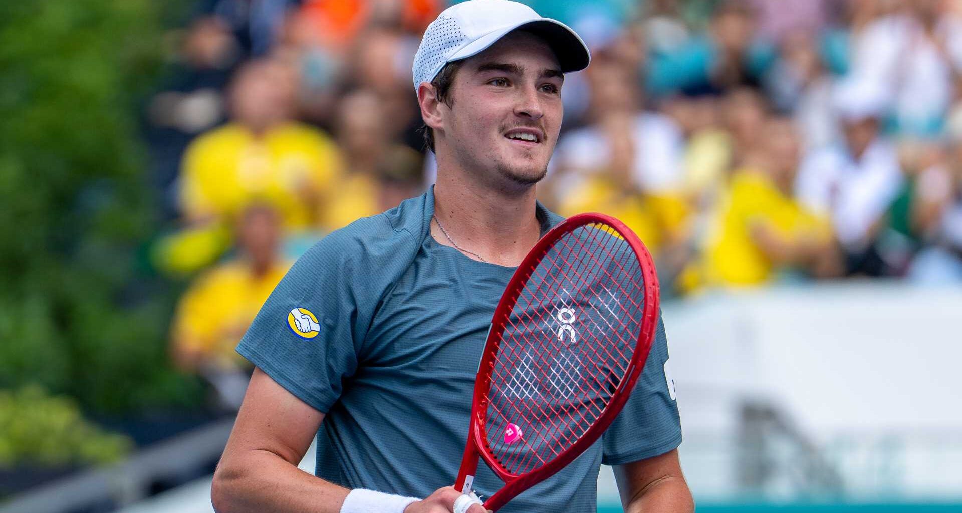 Joao Fonseca meets World No. 1 Carlos Alcaraz for the first time on Friday in Miami.