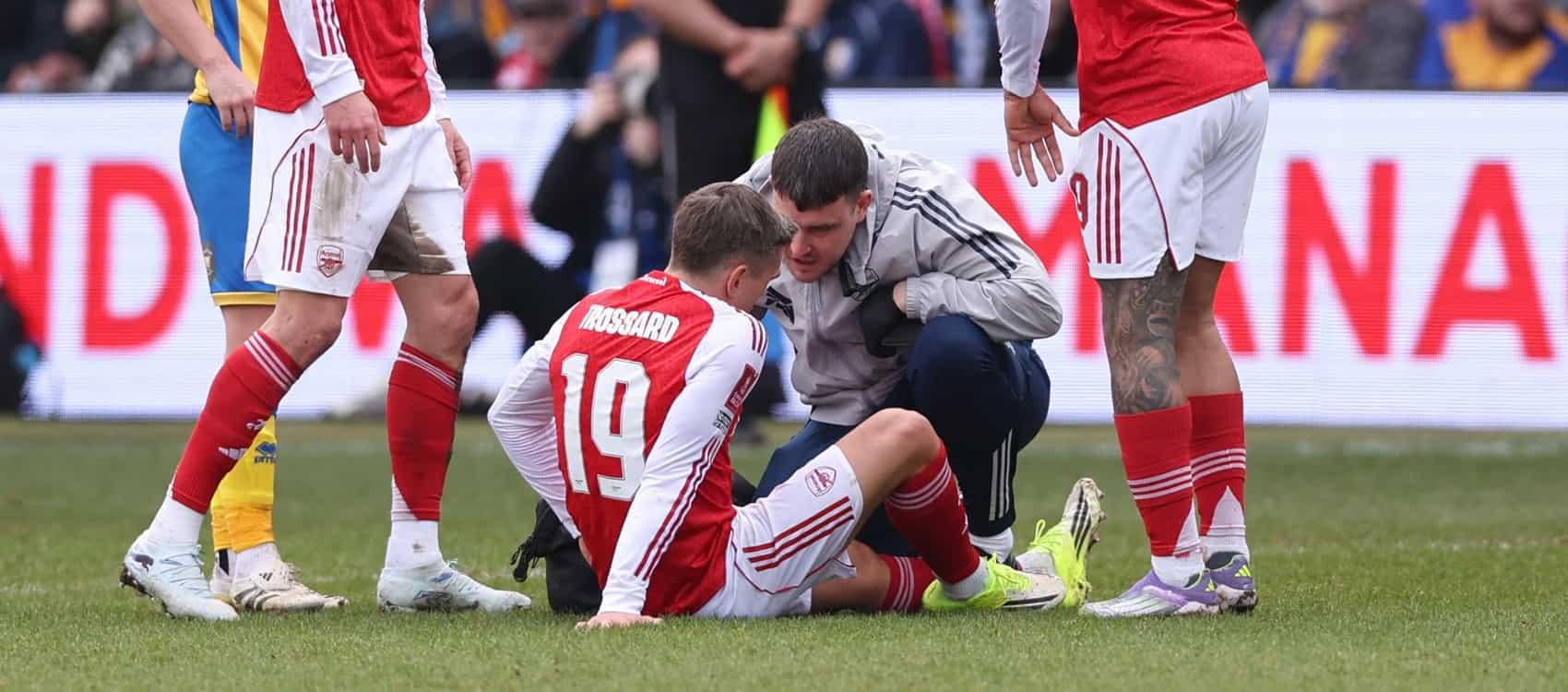 Arteta on Gabriel + Rice absences, two more injuries