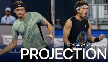 Taylor Fritz and Ben Shelton are the top two Americans in the PIF ATP Rankings, respectively.