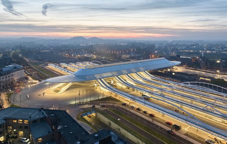 Mons Train Station / Santiago Calatrava - Exterior Photography, Steel